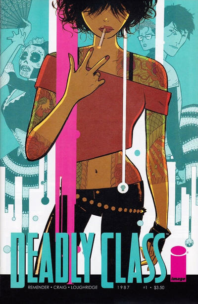 Cover for Deadly Class (Image, 2014 series) #1 [Cover B]