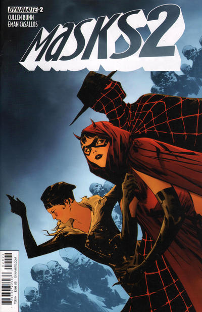 Cover for Masks 2 (Dynamite Entertainment, 2015 series) #2 [Cover B Jae Lee]