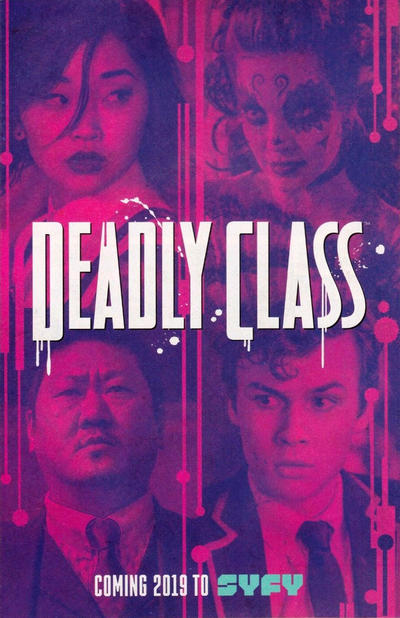 Cover for Deadly Class (Image, 2014 series) #1 [2018 SDCC Exclusive Cast Photo Cover]