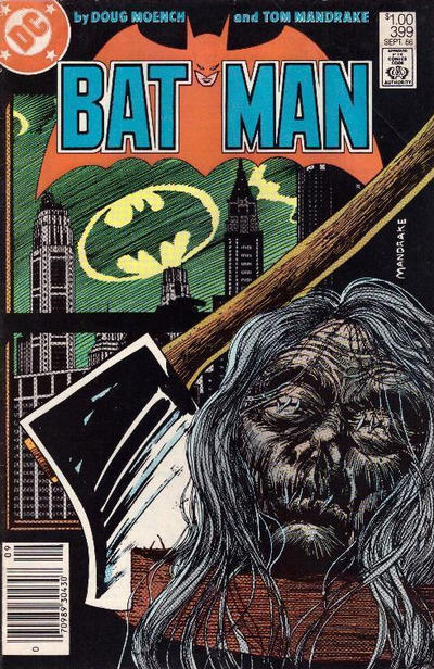 Cover for Batman (DC, 1940 series) #399 [Canadian]