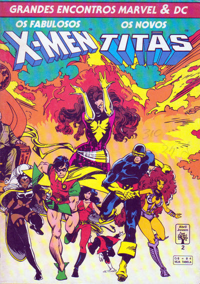 Cover for Grandes Encontros Marvel & DC (Editora Abril, 1993 series) #2