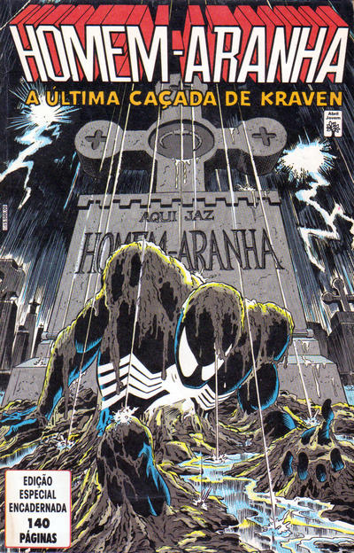 Cover for Homem-Aranha: A Última Caçada de Kraven (Editora Abril, 1991 series) 