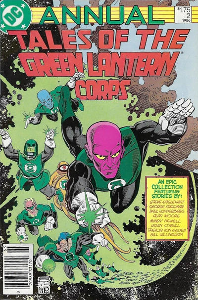 Cover for The Green Lantern Corps Annual (DC, 1986 series) #2 [Canadian]