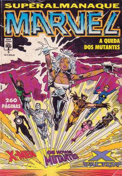 Cover for Superalmanaque Marvel (Editora Abril, 1989 series) #5