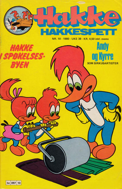 Cover for Hakke Hakkespett (Semic, 1977 series) #10/1980
