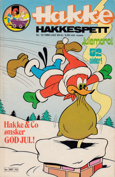 Cover for Hakke Hakkespett (Semic, 1977 series) #13/1980
