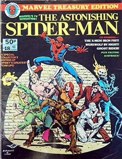 Cover for Marvel Treasury Edition (Marvel, 1974 series) #18 [British]