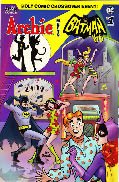 Cover for Archie Meets Batman '66 (Archie, 2018 series) #1 [Dan Parent with Anwar Hanano 2nd Printing Variant Cover]