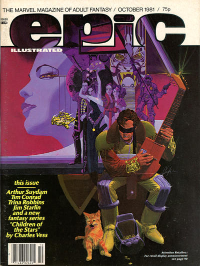 Cover for Epic Illustrated (Marvel, 1980 series) #8 [British]
