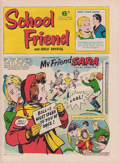 Cover for School Friend (Amalgamated Press, 1950 series) #713