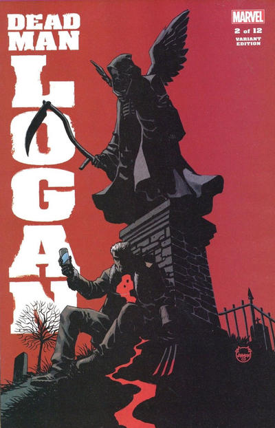 Cover for Dead Man Logan (Marvel, 2019 series) #2 [Dave Johnson]