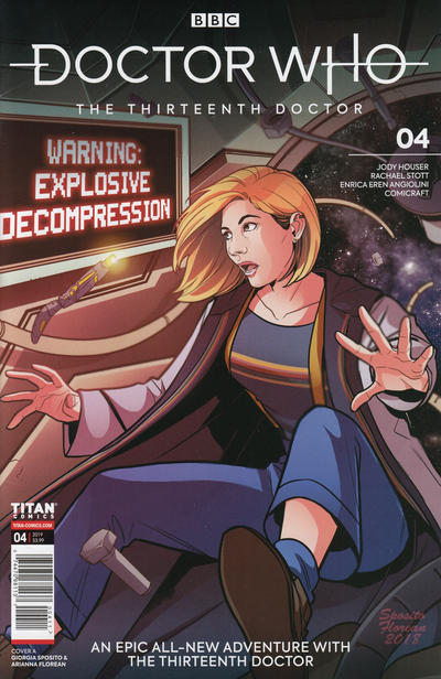 Cover for Doctor Who: The Thirteenth Doctor (Titan, 2018 series) #4 [Cover A]
