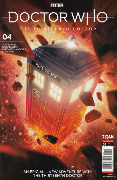 Cover for Doctor Who: The Thirteenth Doctor (Titan, 2018 series) #4 [Cover B]