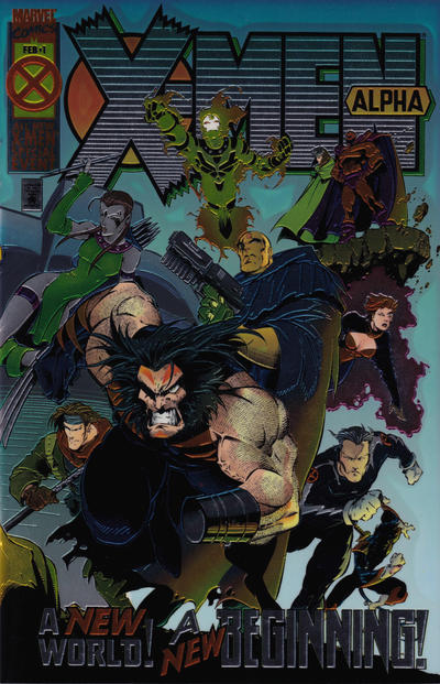 Cover for X-Men: Alpha (Marvel, 1995 series) #1 [Newsstand]
