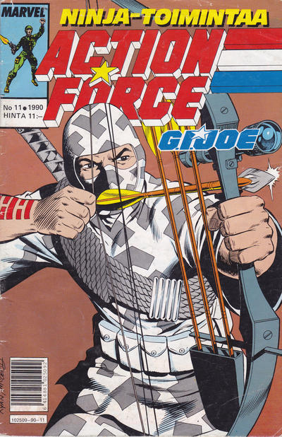 Cover for Action Force / G.I. Joe (Semic, 1988 series) #11/1990