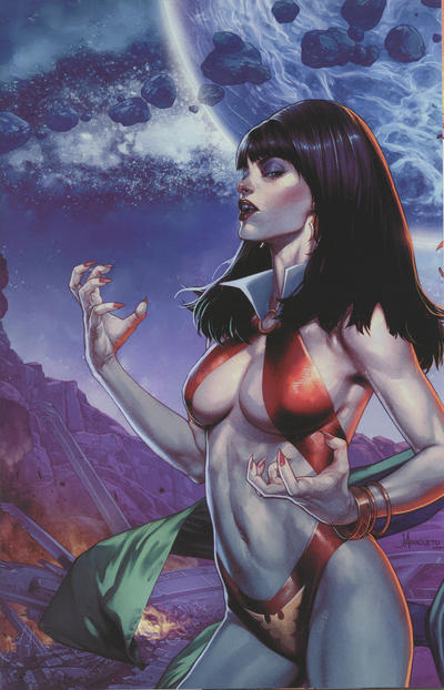 Cover for Vampirella / Dejah Thoris (Dynamite Entertainment, 2018 series) #1 [Cover Y Mega Gaming & Comics Exclusive]