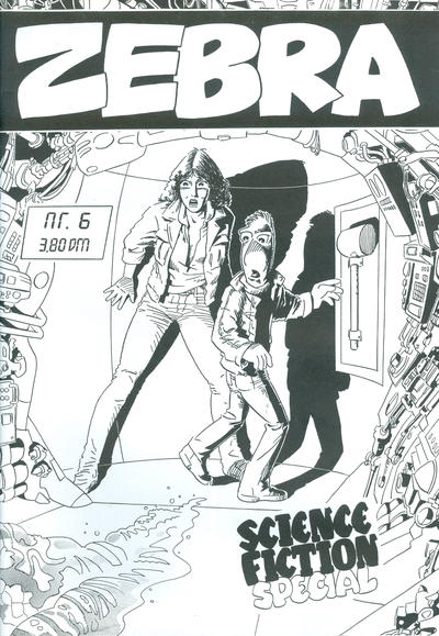 Cover for Zebra (Berres, 1983 series) #6