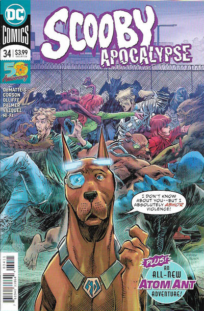Cover for Scooby Apocalypse (DC, 2016 series) #34