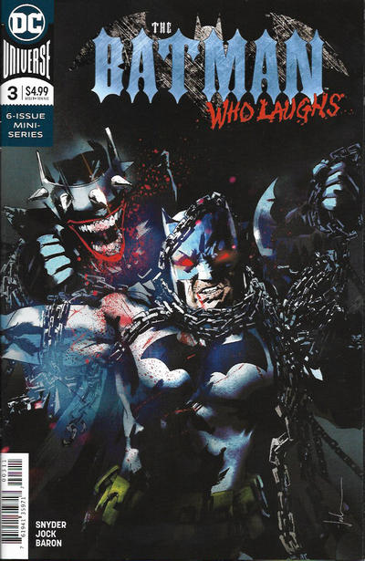 Cover for The Batman Who Laughs (DC, 2019 series) #3 [Jock Cover]