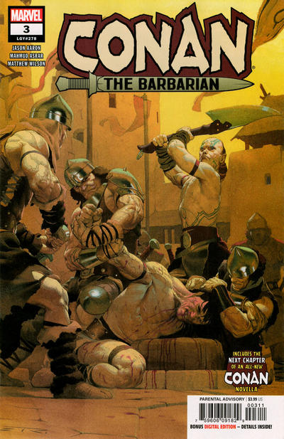 Cover for Conan the Barbarian (Marvel, 2019 series) #3 (278) [Esad Ribić]