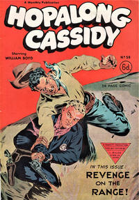 Cover Thumbnail for Hopalong Cassidy Comic (L. Miller & Son, 1950 series) #59