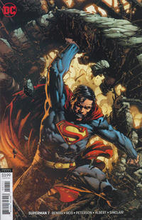 Cover Thumbnail for Superman (DC, 2018 series) #7 [David Finch Variant Cover]