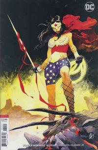 Cover Thumbnail for Wonder Woman (DC, 2016 series) #62 [Matteo Scalera Variant Cover]