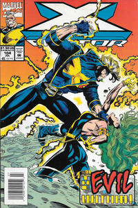 Cover Thumbnail for X-Factor (Marvel, 1986 series) #104 [Newsstand]