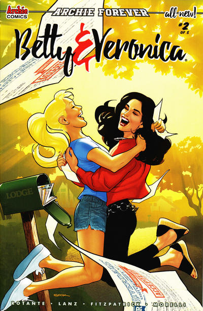 Cover for Betty and Veronica (Archie, 2018 series) #2 [Cover C Ryan Sook]