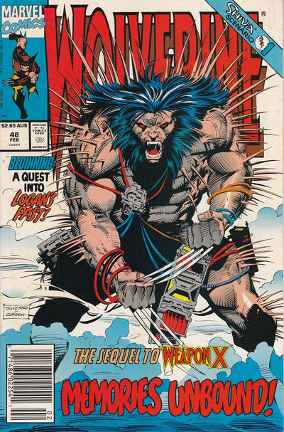 Cover for Wolverine (Marvel, 1988 series) #48 [Australian]