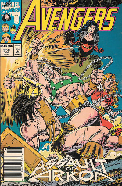 Cover for The Avengers (Marvel, 1963 series) #358 [Australian]