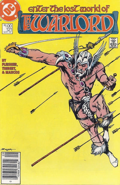 Cover for Warlord (DC, 1976 series) #121 [Canadian]