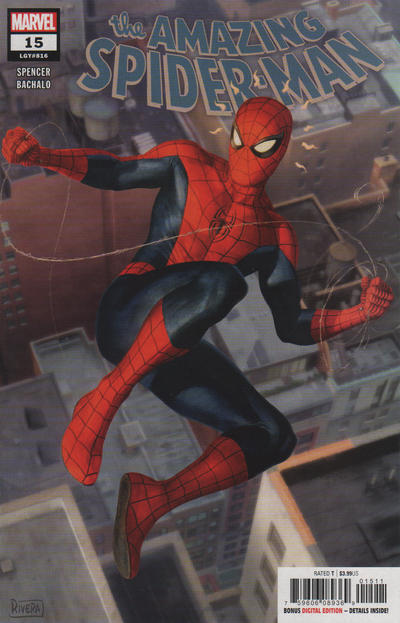 Cover for Amazing Spider-Man (Marvel, 2018 series) #15 (816) [Variant Edition - Skrulls - Lee Garbett Cover]