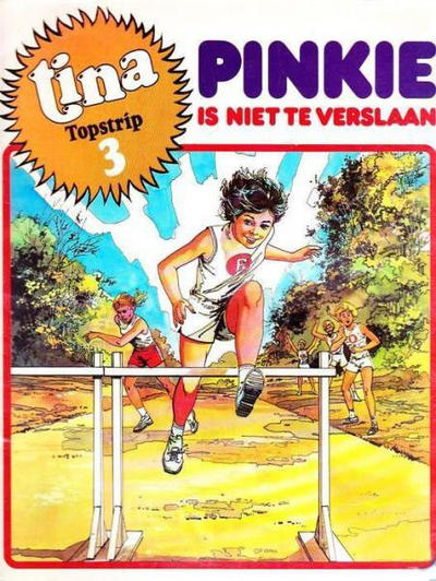 Cover for Tina Topstrip (Oberon, 1977 series) #3 - Pinkie is niet te verslaan [Herdruk (1980)]