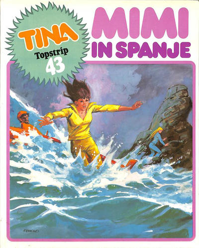 Cover for Tina Topstrip (Oberon, 1977 series) #43 - Mimi in Spanje