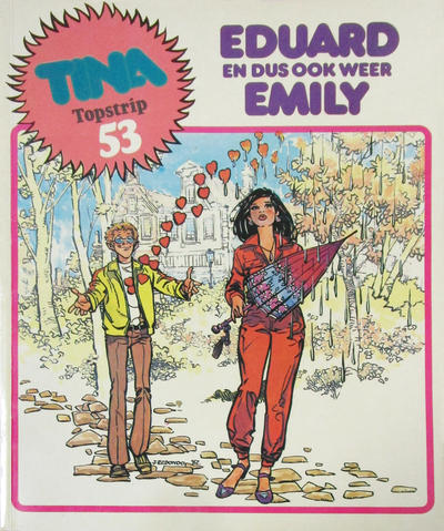 Cover for Tina Topstrip (Oberon, 1977 series) #53 - Eduard en dus ook weer Emily