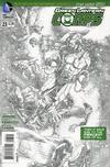 Cover for Green Lantern Corps (DC, 2011 series) #23 [Rags Morales Sketch Cover]