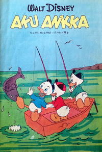 Cover Thumbnail for Aku Ankka (Sanoma, 1951 series) #19/1967