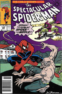 Cover Thumbnail for The Spectacular Spider-Man (Marvel, 1976 series) #182 [Newsstand]
