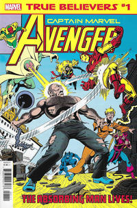 Cover Thumbnail for True Believers: Captain Marvel - Avenger (Marvel, 2019 series) #1