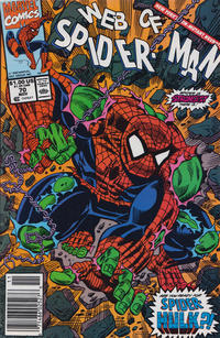 Cover Thumbnail for Web of Spider-Man (Marvel, 1985 series) #70 [Newsstand]