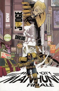 Cover Thumbnail for Judge Dredd (IDW, 2012 series) #28 [Regular Cover]