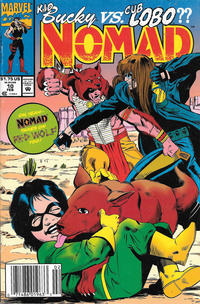 Cover for Nomad (Marvel, 1992 series) #10 [Newsstand]