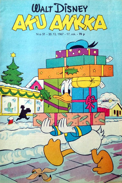 Cover for Aku Ankka (Sanoma, 1951 series) #51/1967