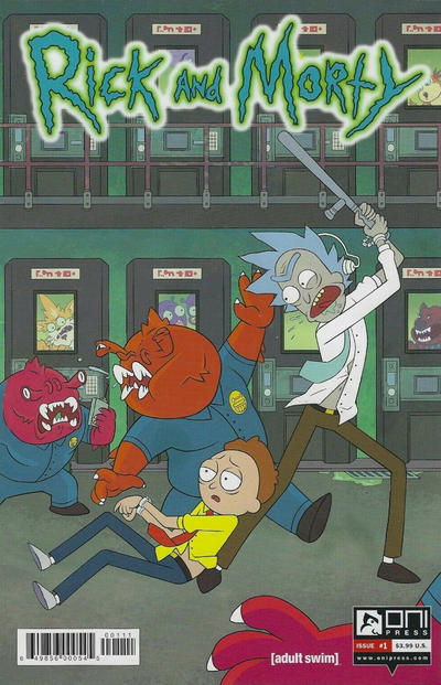 Cover for Rick and Morty (Oni Press, 2015 series) #1 [Ryan Hill Cover]