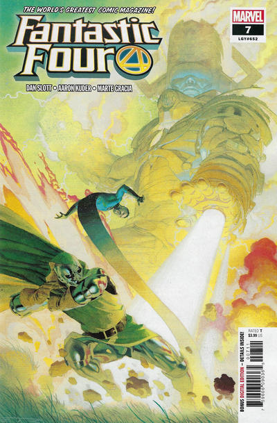 Cover for Fantastic Four (Marvel, 2018 series) #7 (652) [Esad Ribić Cover]