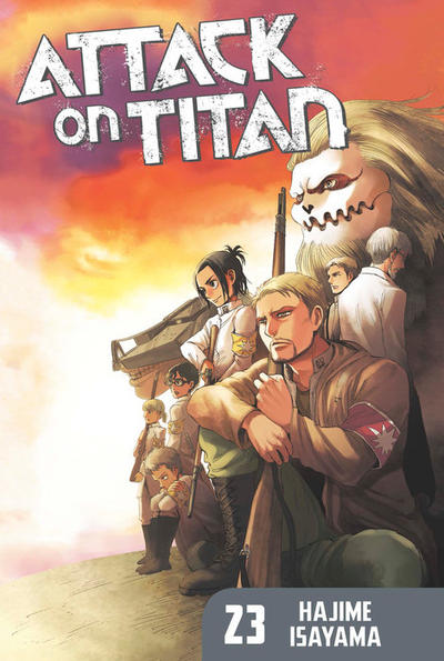 Cover for Attack on Titan (Kodansha USA, 2012 series) #23