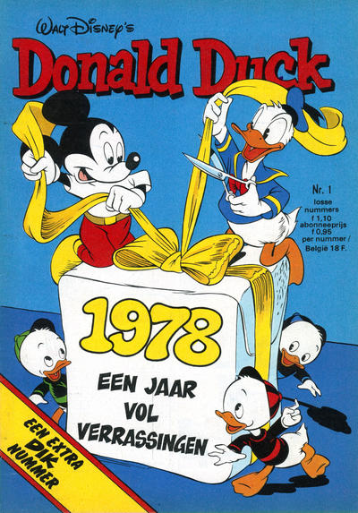 Cover for Donald Duck (Oberon, 1972 series) #1/1978