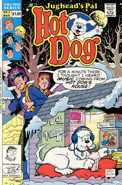 Cover for Jughead's Pal Hot Dog (Archie, 1990 series) #2 [Direct]
