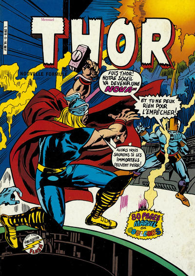 Cover for Thor (Arédit-Artima, 1983 series) #5